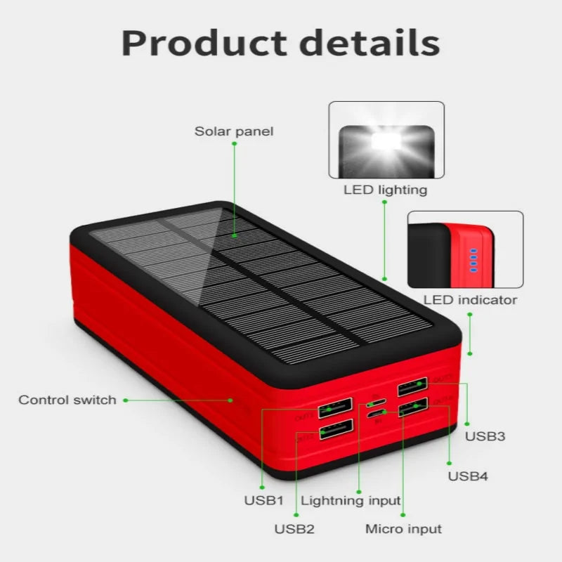 Solar Outdoor Powerbank Alpen